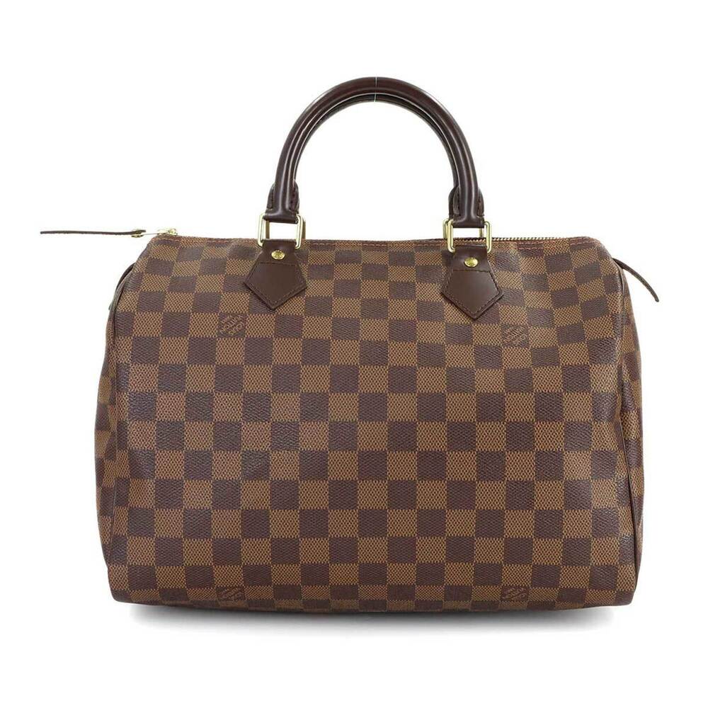 LOUIS VUITTON Brown Damier Speedy 30 Boston Bag